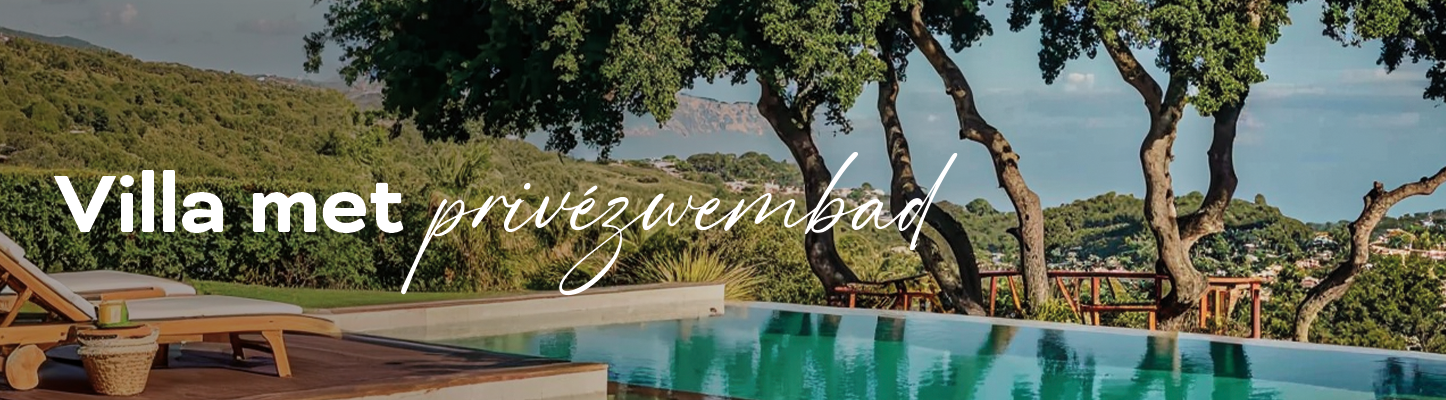 Verblijf met privézwembad